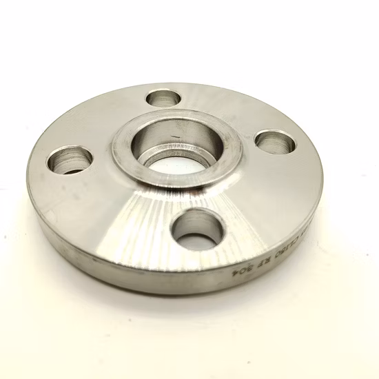 JIS ASME En1092 DIN GOST BS B16.5 ANSI Uni SABS SS304 316L deslizamento forjado em aço inoxidável no flange
